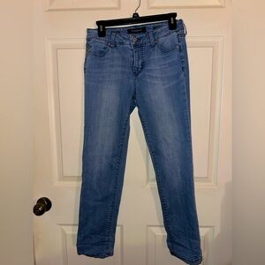 Liverpool jeans company medium wash denim jeans 6/28 fall contemporary